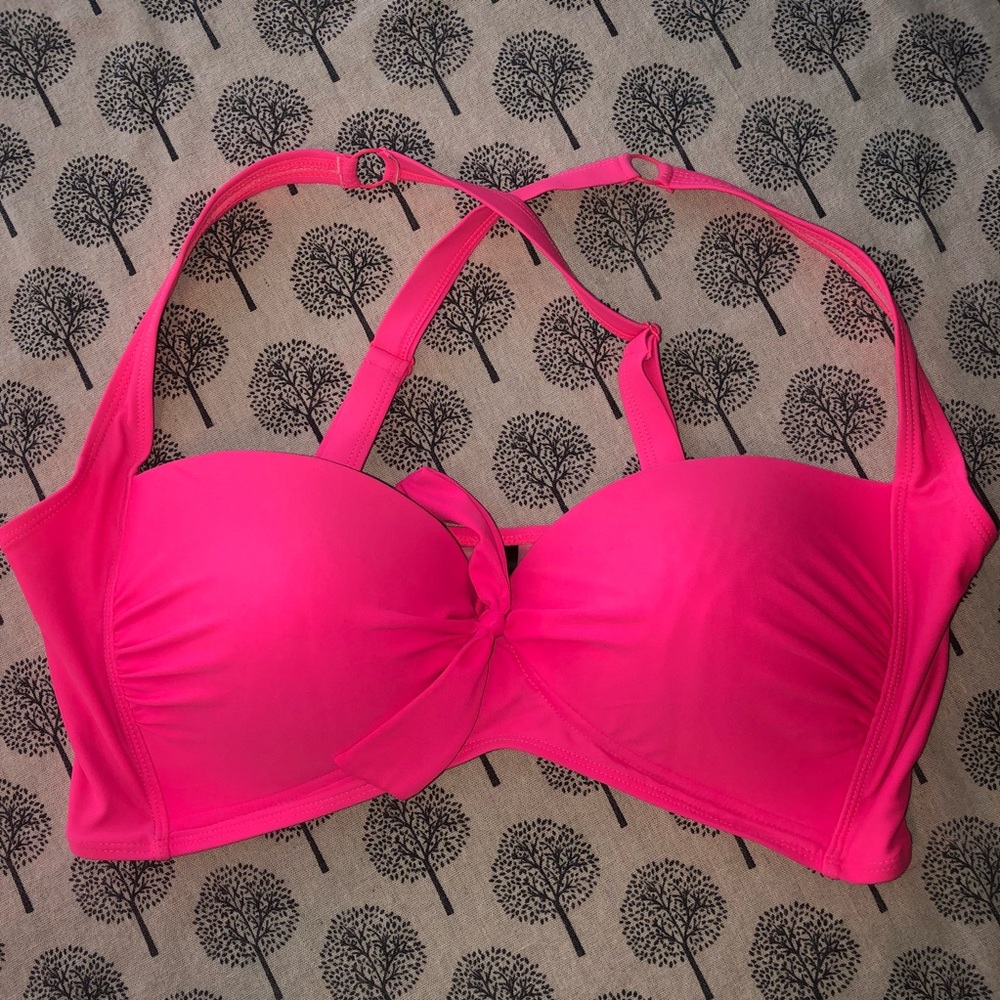 Hot Pink Torrid Swim Top